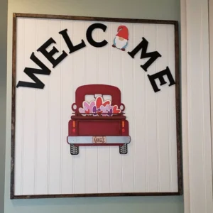 43% OFF Mother's Day Promotion |Interchangeable Vintage Truck Welcome Sign