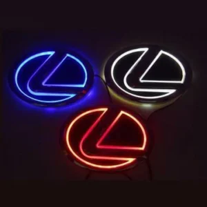 4D Car Logo Badge LED Light