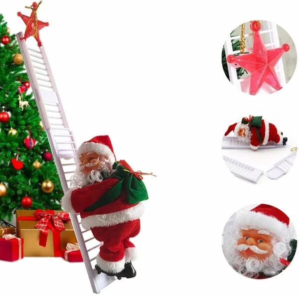 (🎄CHRISTMAS HOT SALE NOW-50% OFF)Santa Claus Musical Climbing Rope