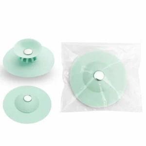 Push type waterproof silicone floor drain