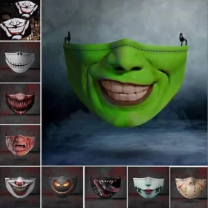 Half Face Scare Masks (BUY 4 GET 20% OFF)