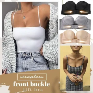 Invisible strapless non-slip sexy no steel ring tube top🎉