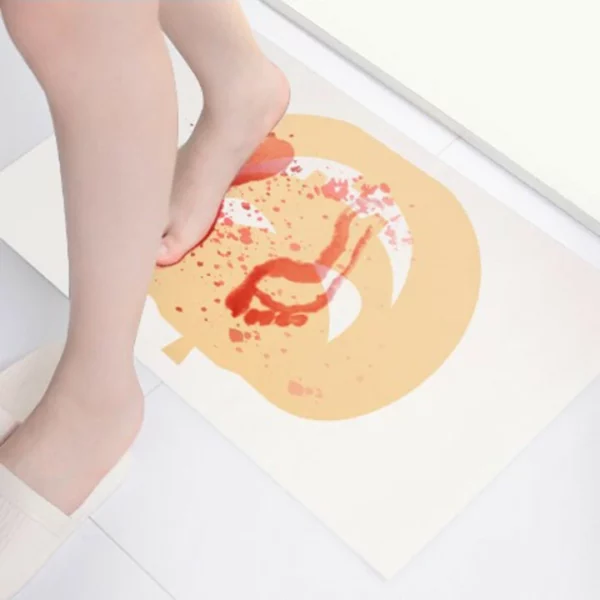 🎁Early Halloween Promotion-🎃Halloween Bloody Color Changing Bath Mat!!!