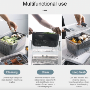 FRESHFOOD™ MULTI-FUNCTIONAL FOOD STORAGE CONTAINER