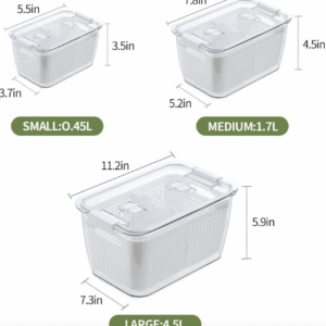 FRESHFOOD™ MULTI-FUNCTIONAL FOOD STORAGE CONTAINER