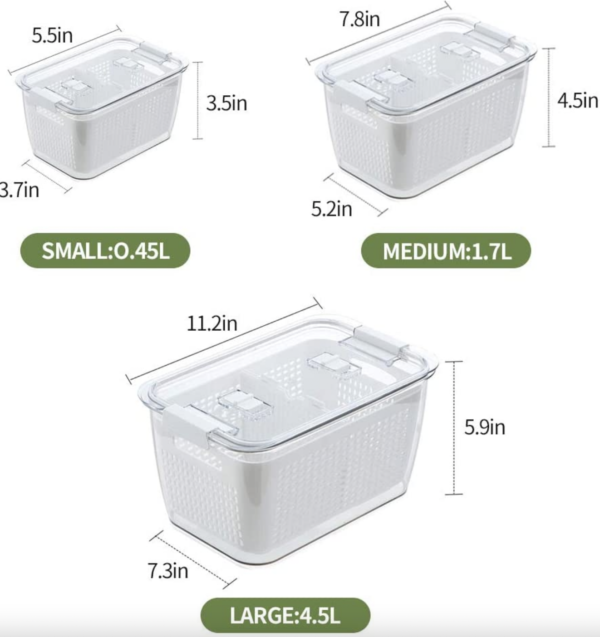 FRESHFOOD™ MULTI-FUNCTIONAL FOOD STORAGE CONTAINER