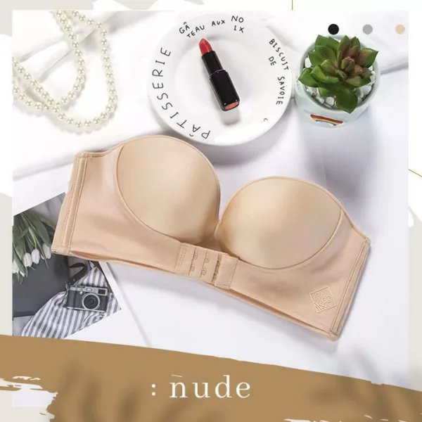 Invisible strapless non-slip sexy no steel ring tube top🎉