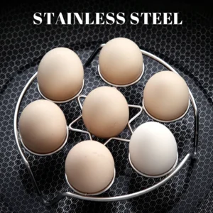 (🔥HOT SALE NOW-48% OFF)Stainless Steel Egg Steamer Rack(BUY 2 GET 1 FREE NOW)