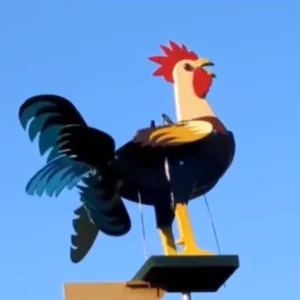 2021 Best Garden Decor💥The live rooster windmills