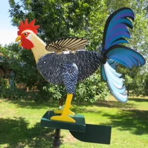 2021 Best Garden Decor💥The live rooster windmills