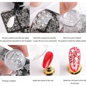 Early Christmas Hot Sale 50% OFF - Silicone Nail Art Stamper(BUY 2 GET 10% OFF NOW)