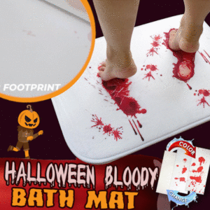 🎁Early Halloween Promotion-🎃Halloween Bloody Color Changing Bath Mat!!!