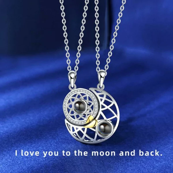 Sun Moon Couple Necklaces - Image 3