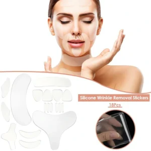 Reusable Silicone Wrinkle Removal Sticker Face Forehead Neck Eye Sticker Pad Anti Aging Patch Face Lifting Mask Skin Care Tools