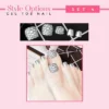 Easy Press On Gel Toe Nail+