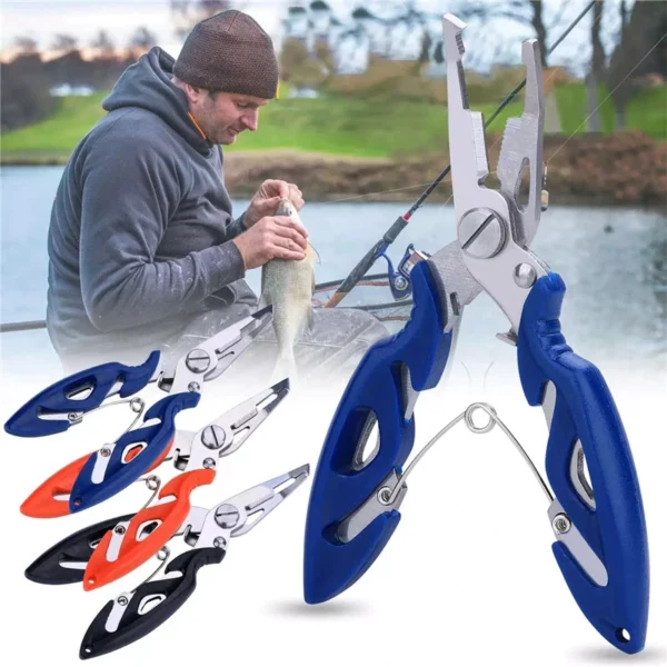 (🎄Christmas Promotion--48%OFF)Multifunctional Fishing Plier Scissor