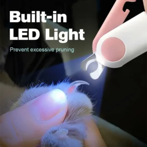 (CHRISTMAS PRE SALE - 50% OFF) LED Pet Nail Clipper-buy 2 get 2 free