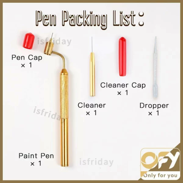 OFY® Slanting Fine Line Paint Pen