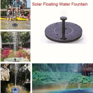 (Summer Hot Sale-50% Off) Solar Powered Fountain Pump