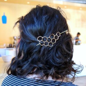 Bee Hair Twist Bun Pin