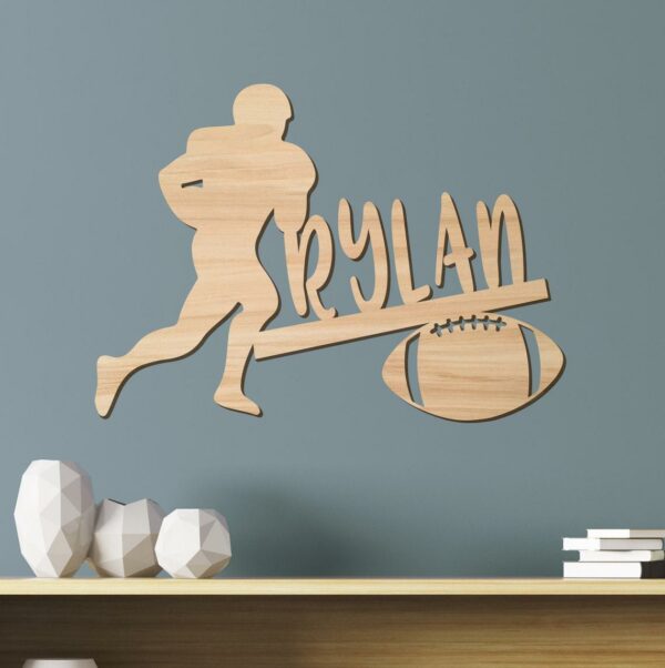 Children's room-wooden comic decoration