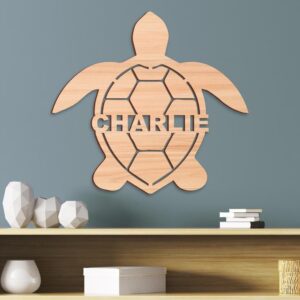 Children's room-wooden comic decoration