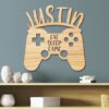 Children's room-wooden comic decoration