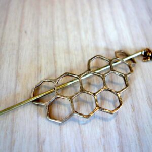 Bee Hair Twist Bun Pin