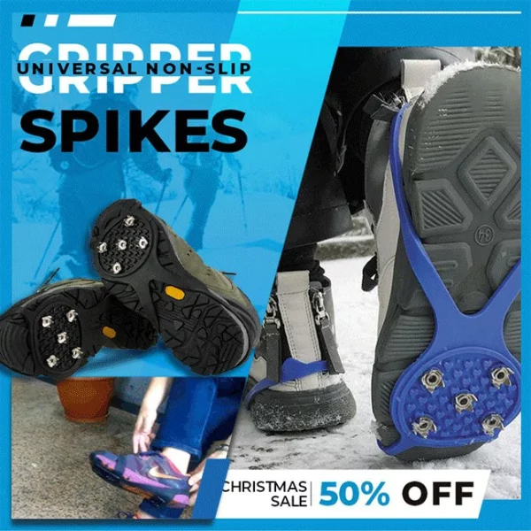 ❄Christmas Promotion🎅Universal Non-Slip Gripper Spikes (Buy More Save More)