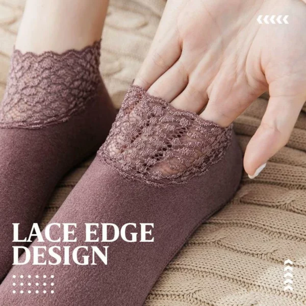 2021 New Fashion Lace Warmer Socks