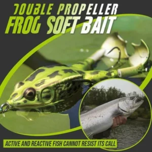 (Christmas Pre Sale - Save 50% OFF) Double Propeller Frog Lures-Buy 3 get 2 free