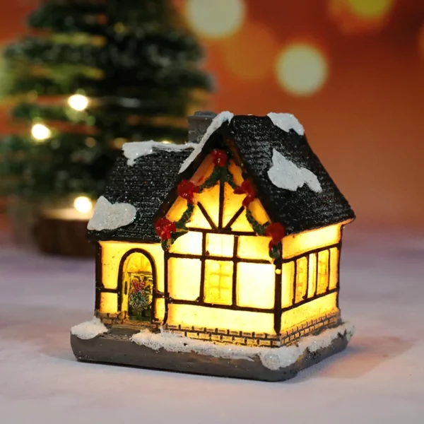 (🎅HOT SALE NOW🎄) Christmas Small House LED Decoration