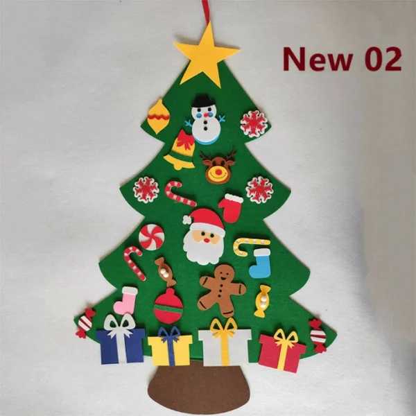 (🎄Early Christmas Promotion--50%OFF)Felt Christmas Tree Set