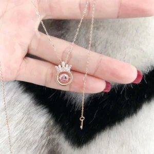 (Early XMAS SALE- 50% OFF) Beating Heart Crown Smart Necklace