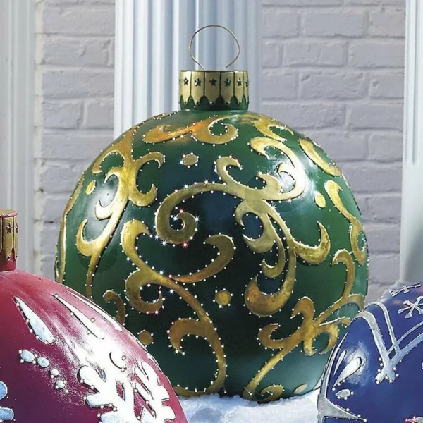 Outdoor Christmas inflatable Decorated Ball-Golden🎉Christmas pre-sale 40% off