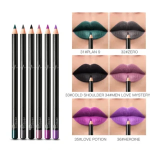 36 Colors Waterproof Non-marking Matt Velvet Lipstick Liner Pencil