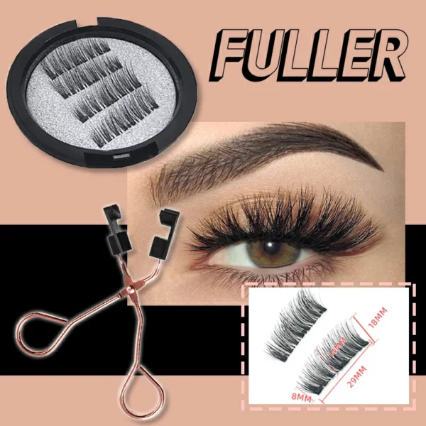 BUY SEPARATELY👉REUSABLE MAGNETIC EYELASH & APPLICATOR