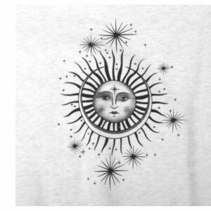 Plus Size Autumn Winter Sun Star Sweatershirts