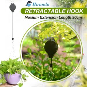 (60% OFF LAST DAY PROMOTIONS)Retractable Hook For Garden Baskets Pots, Birds Feeder