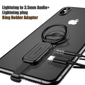 Dual Lightnings Adapter Phone Ring Holder For IPhone