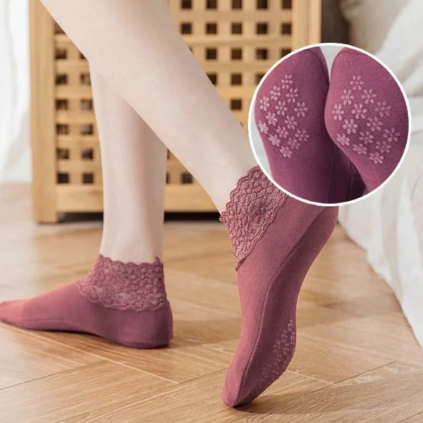 2021 New Fashion Lace Warmer Socks