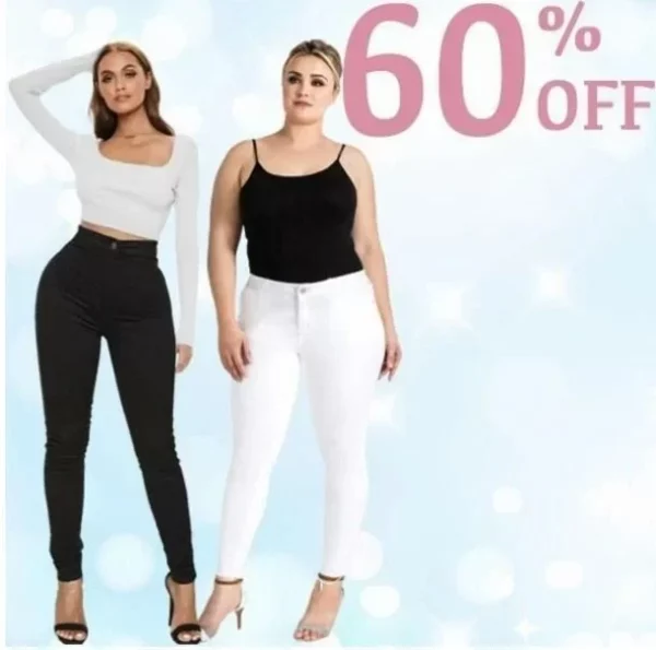 70% OFF STRETCH SLIMMING BUTT LIFT PLUS-SIZE JEANS