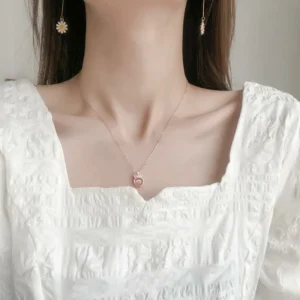 (Early XMAS SALE- 50% OFF) Beating Heart Crown Smart Necklace