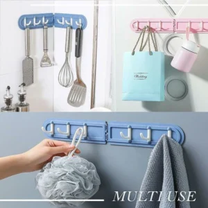 Foldable Nail-Free Corner Hanger Hooks