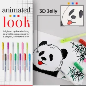 (50% OFF) 3D Glossy Jelly Ink Pen （6Pcs /pack）