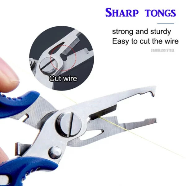 (🎄Christmas Promotion--48%OFF)Multifunctional Fishing Plier Scissor