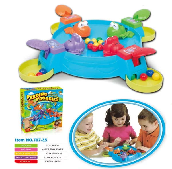 (SUMMER HOT SALE-50% OFF) A classic-Hungry Frogs Family＆Friends Game