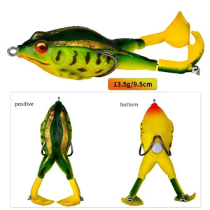 (Christmas Pre Sale - Save 50% OFF) Double Propeller Frog Lures-Buy 3 get 2 free