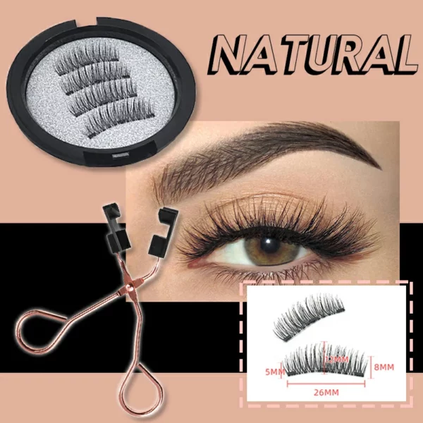 BUY SEPARATELY👉REUSABLE MAGNETIC EYELASH & APPLICATOR