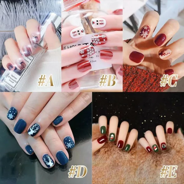 Christmas Nail Patch(24PCS)🎅 Christmas Limited Time Discount